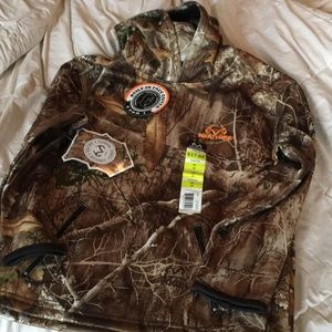 Realtree Camo Hoodie with Gaiter - Boys 8 medium